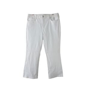 NWT Sam Edelman Stiletto Crop Boot Jeans High Rise 14/32 Flawed